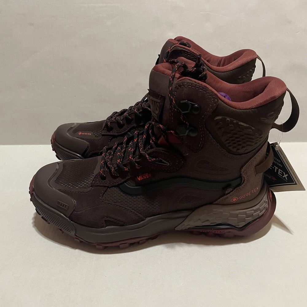 New Vans Boots ULTRARANGE EXO HI GORE-TEX MTE-3 Burgundy Mens 6.5 | Womens 8